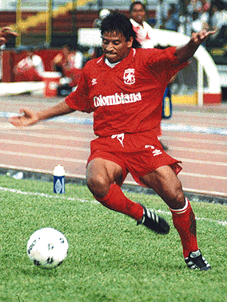 el pipa jugando con america de cali